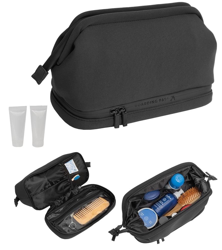 Boarding Pass Travel Dopp Kit Size 12"