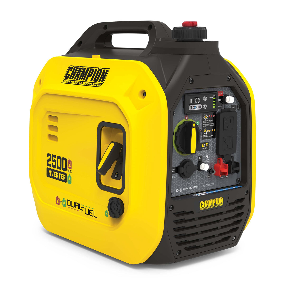 Champion Power Equipment 2500 Watt Dual Fuel Inverter with CO Shield