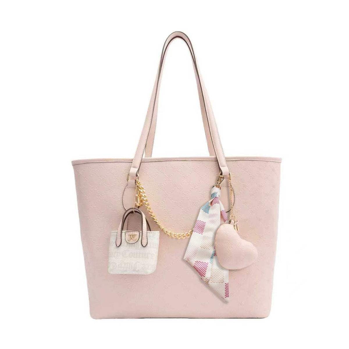 Juicy Couture More Is More Embossed Tote Bag