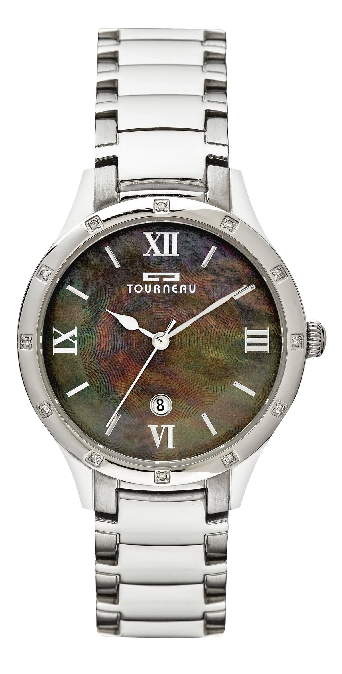Tourneau Ladies 34mm Stainless Dress Watch