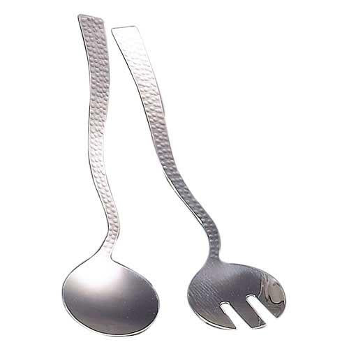 Stark Home Hammered Salad Servers