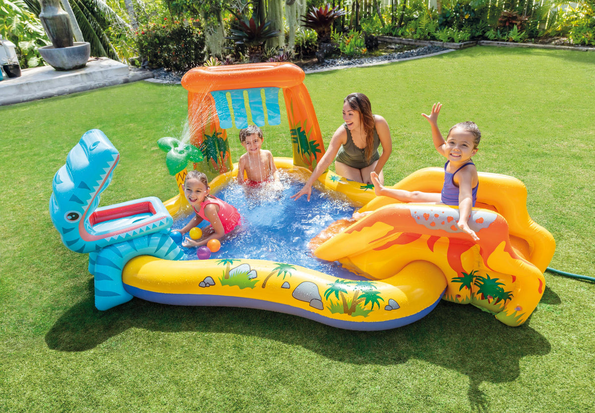 Intex Dinosaur Inflatable Play Center w/ Slide