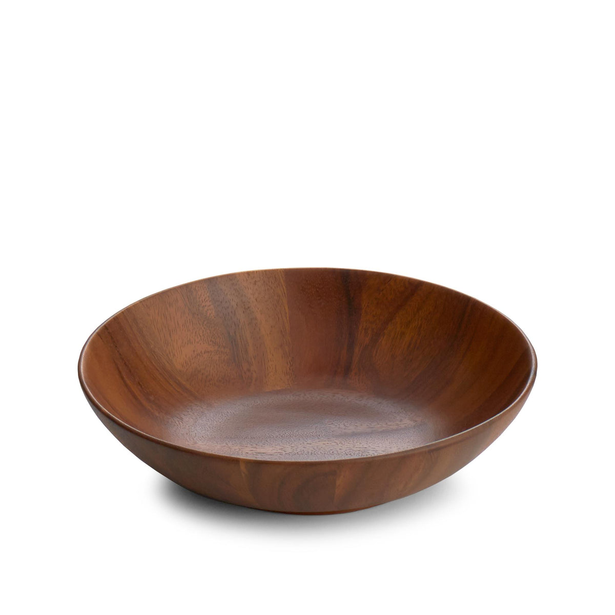 Nambe Skye Wood Ind Salad Bowl