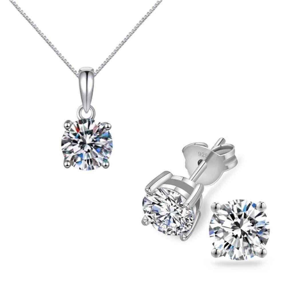 Prestige Boutique Diamonds Moissanite Set