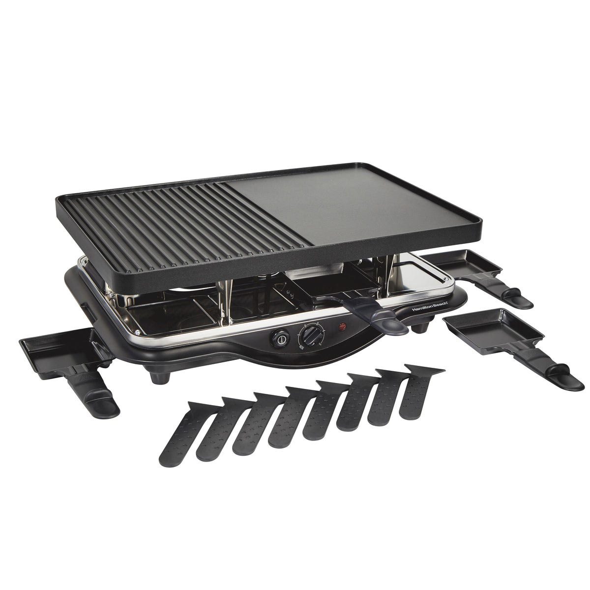 Hamilton Beach Raclette Portable Party Indoor Grill