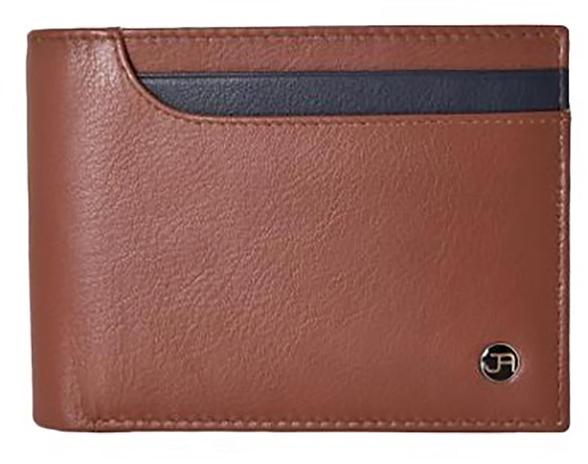 Jack Abrahams Wallets Organic Wallet, Two-Tone, Bi-Fold Wallet