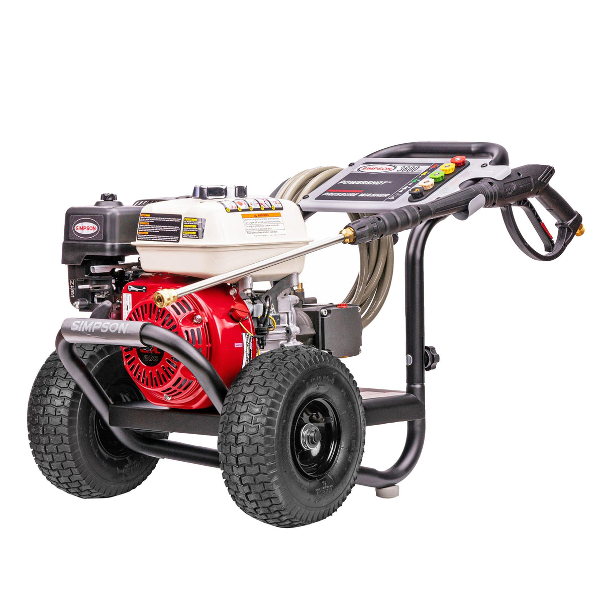 Simpson PowerShot 3600 PSI Cold Water ProGas Pressure Washer w/ AAA Triplex Pump