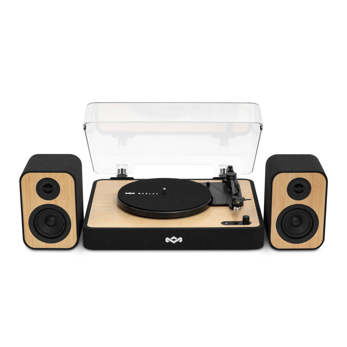 House of Marley Revolution Bluetooth Turntable w/ Pair of Speakers
