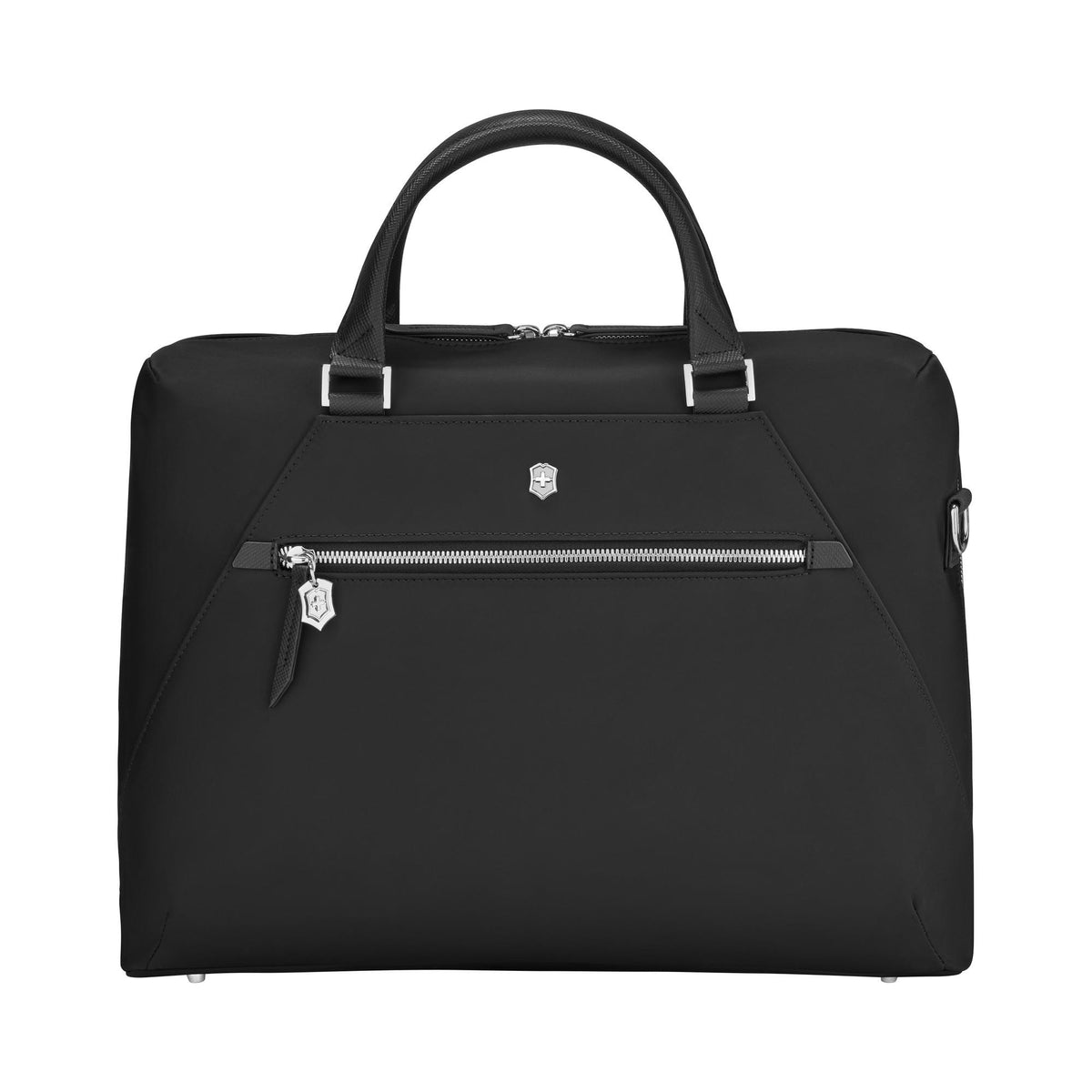 Victorinox Swiss Army Victoria Signature, Briefcase, 14'' Laptop Bag with 10'' Tablet Pocket, Black