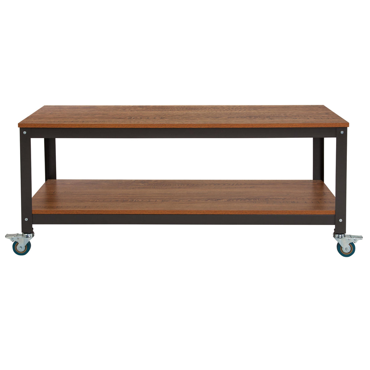 OSC Designs Livingston Brown Oak TV Stand