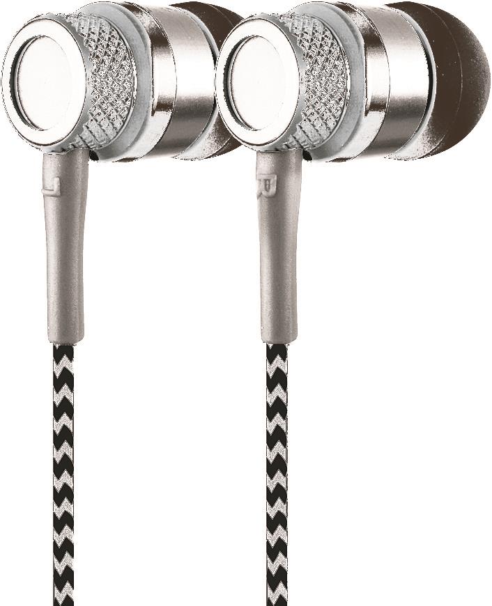 COBY Wired Metal Earbuds