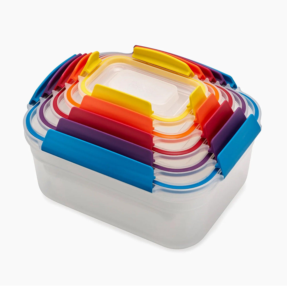 Joseph Joseph 10pc Nest Lock Multi-Color Container Set