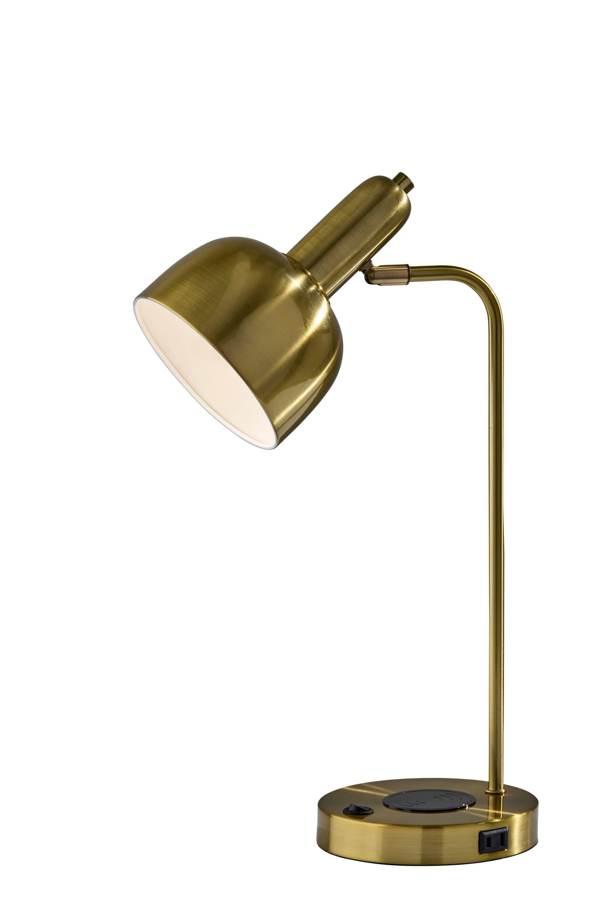 Adesso Rico Supercharger Desk Lamp Size 19"