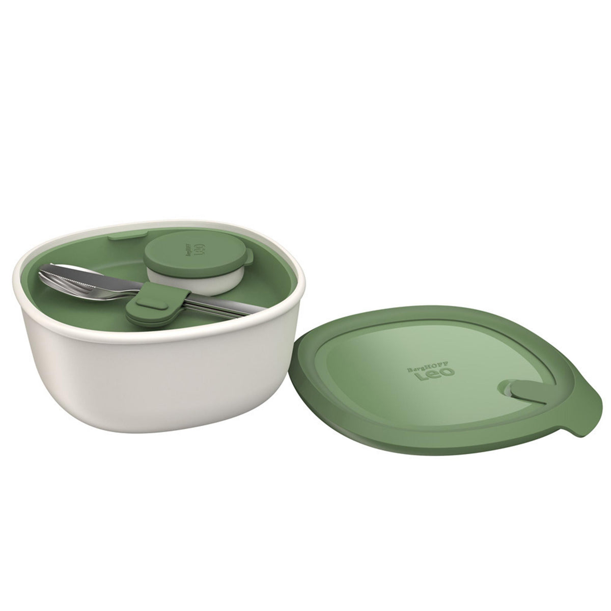BergHOFF Leo To Go Salad Bowl With Flatware Set