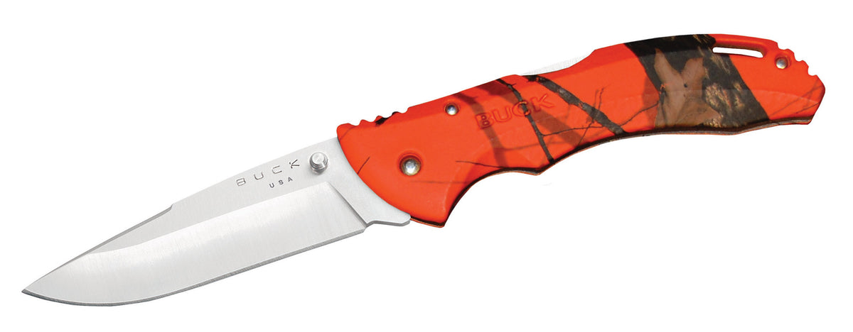 Buck Knives Bantam BHW Orange Camo - CAT 3897