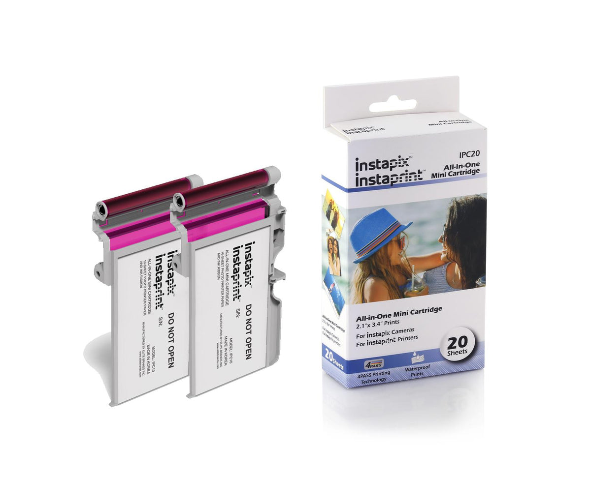 Minolta instapix, instaprint cartridge 2-pak