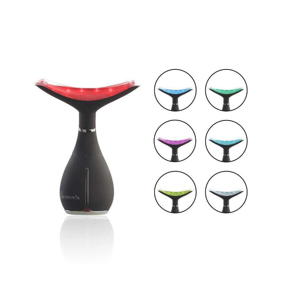 GLO24K 7 Color LED Neck and Face Massager+