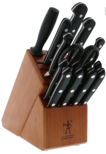 JA Henckels Classic 16-Piece Knife Block Set