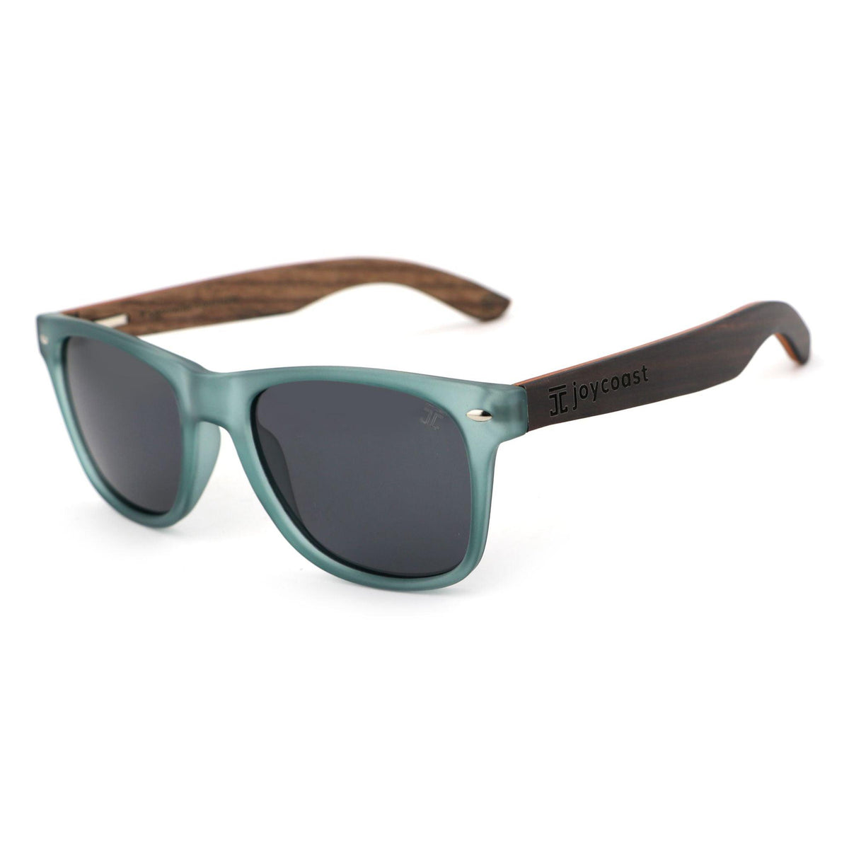 Joycoast Frost - American Walnut Wooden Sunglasses Red Lens