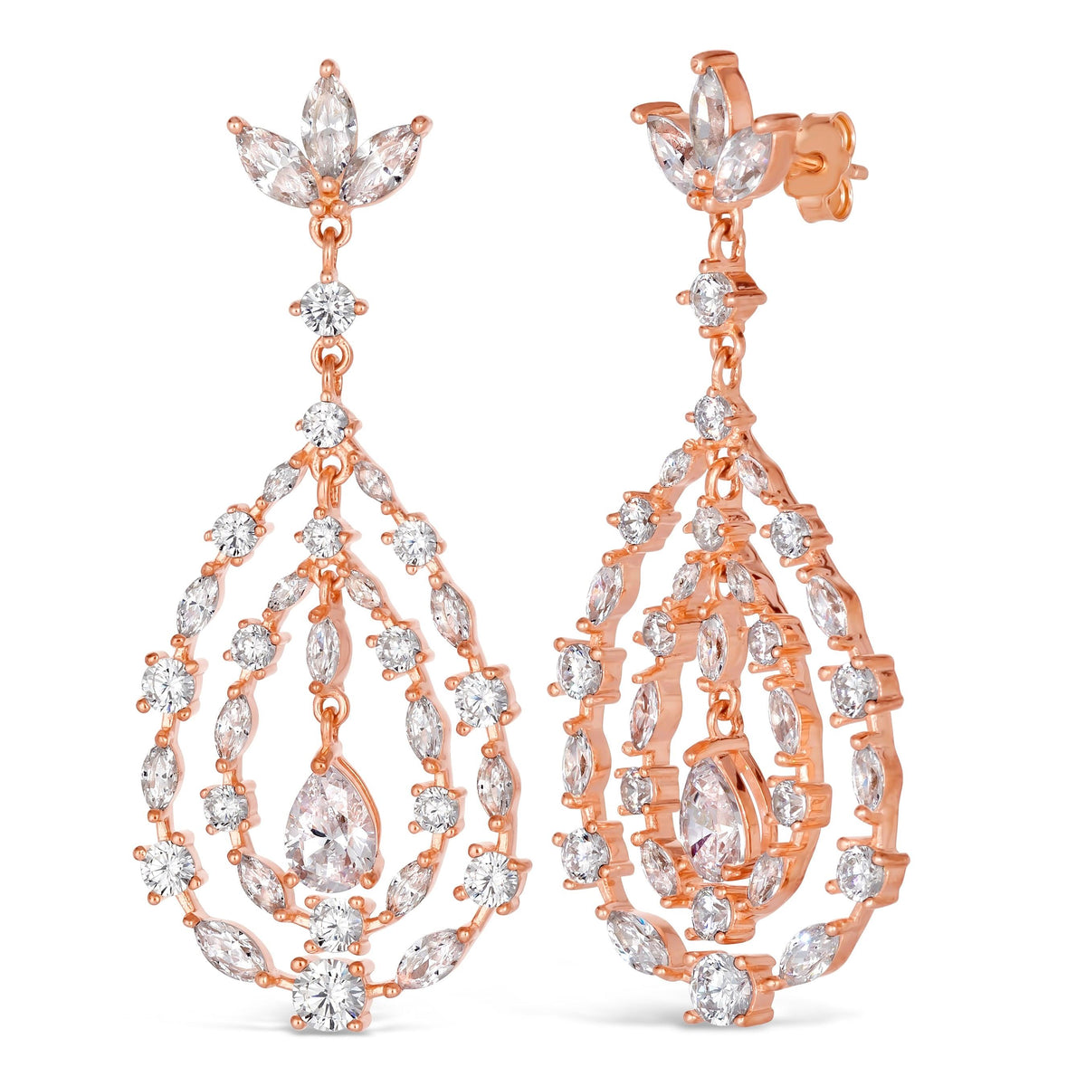 Anna Zuckerman Retro Glamour Earrings by Kathy Hilton