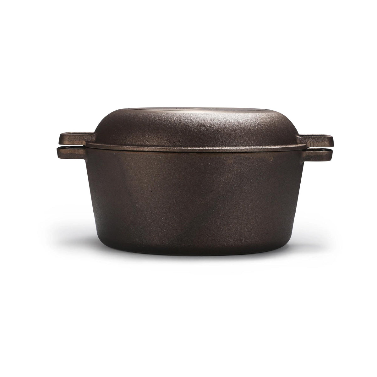 Black & Decker 5 Qt Dutch Oven with Skillet Lid - Bronze