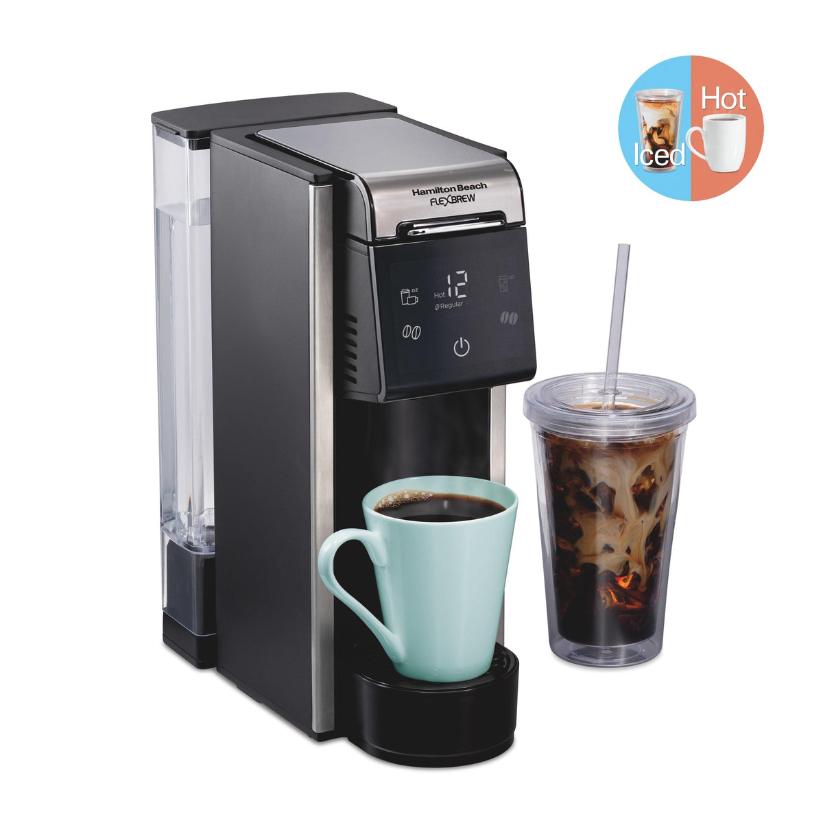 Hamilton Beach FlexBrew Advanced 4-in-1 Hot & Cold Coffee Maker