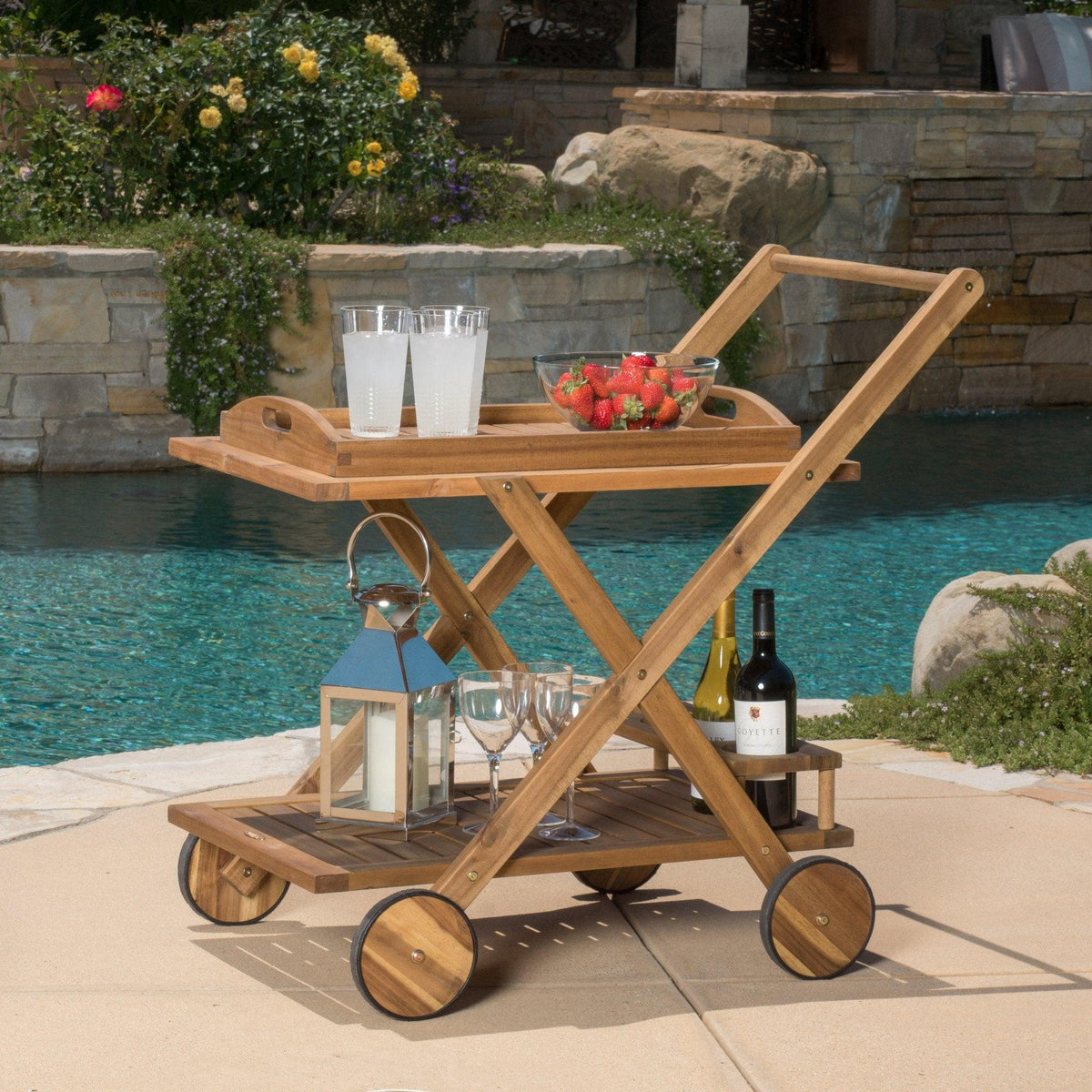 Stark Home Riviera Bar Cart