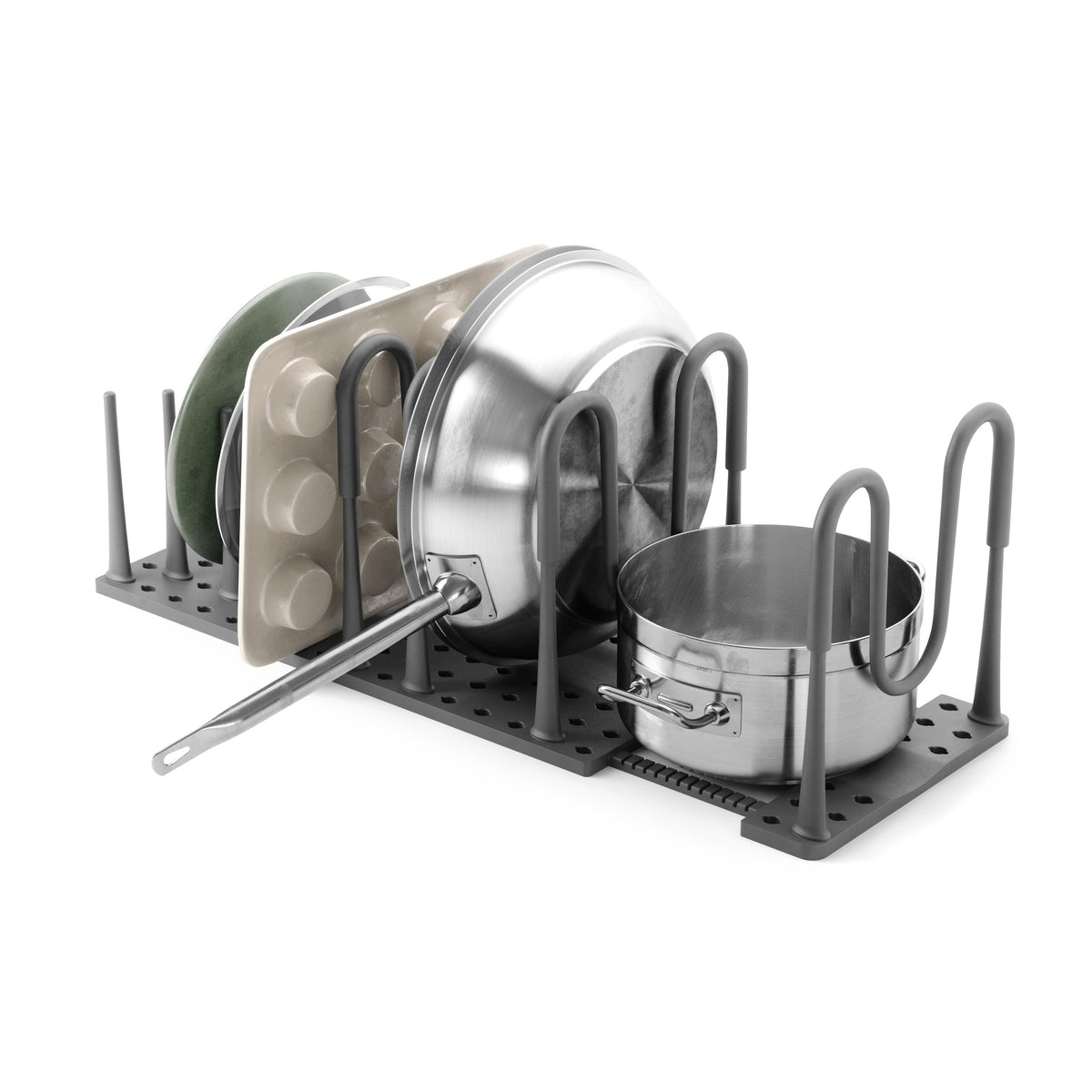 Umbra Peggy Cookware Organizer Charcoal