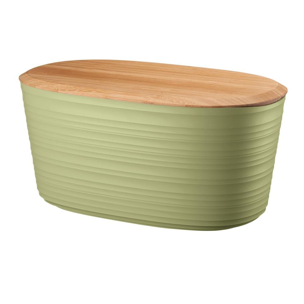 Guzzini Tierra Bread Bin with Bamboo Breadboard Top