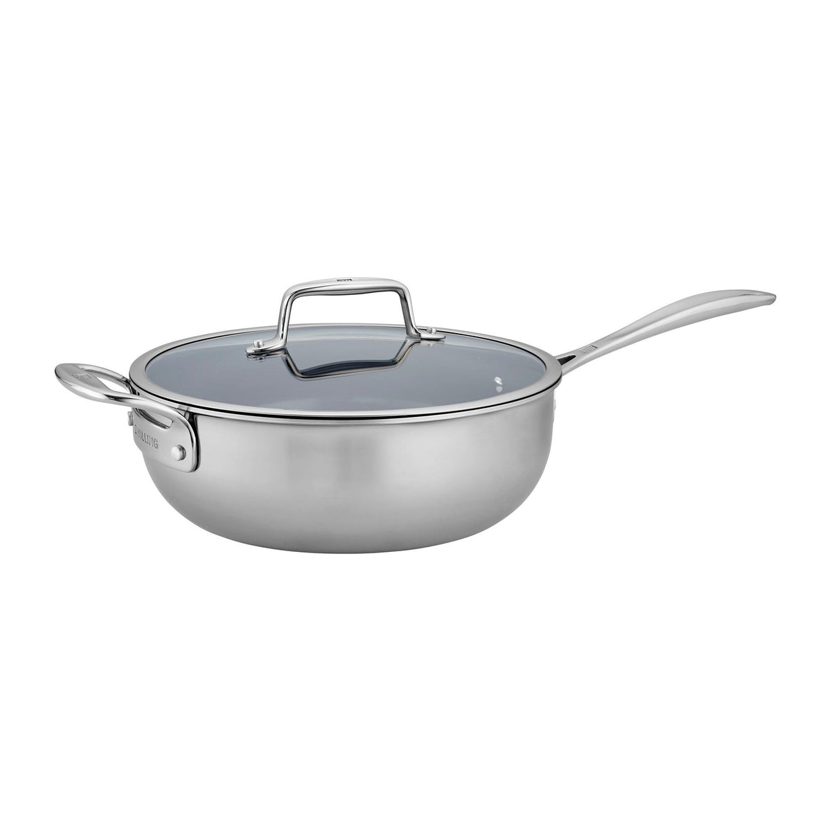 Zwilling Clad CFX 4.5qt Stainless Steel Nonstick Ceramic Perfect Pan