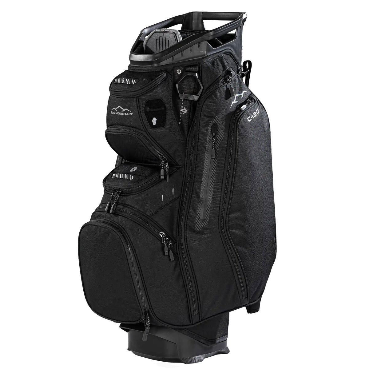 Sun Mountain C-130 Cart Bag - Black