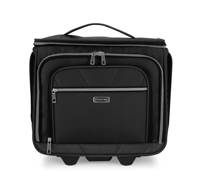 Traveler's Choice Travelers Choice Belvendere 14"Under seat, Expandable, Black