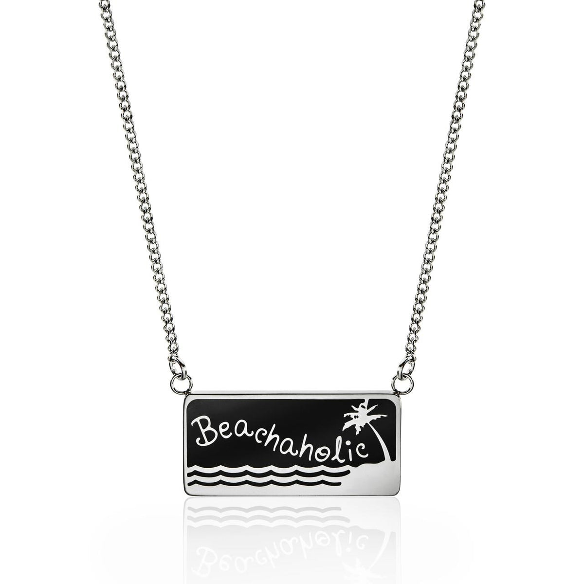 Joyful Sentiments Beachaholic Pendant Necklace
