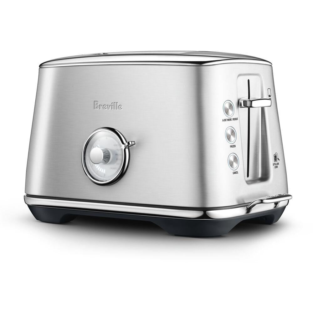 Breville The Toast Select Luxe 2-Slice Compact Toaster, Brushed Stainless Steel w/ Chrome Accents
