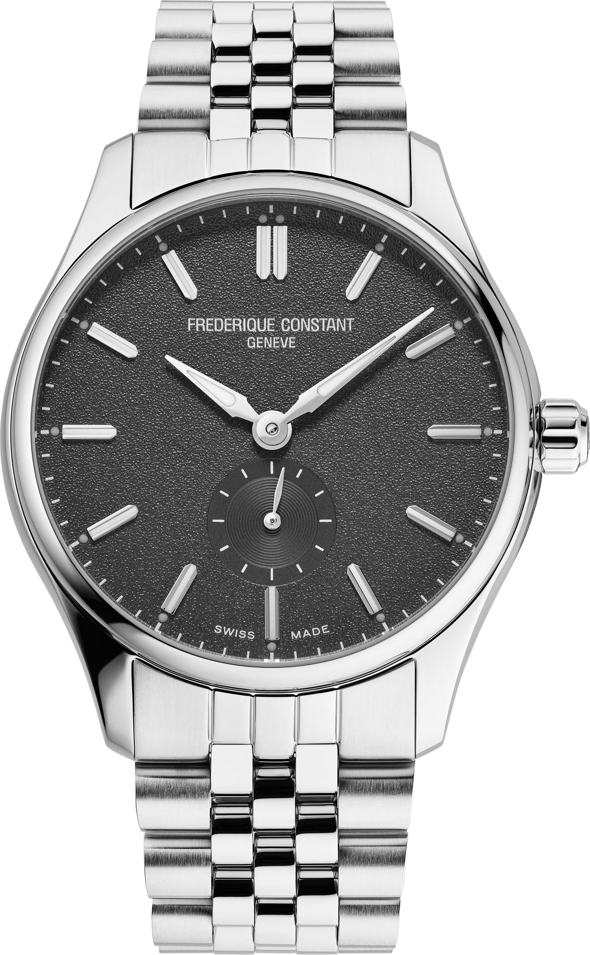 Frederique Constant Men's Classic CLASSICS INDEX AUTOMATIC Stainless Steel Bracelet watch, Gray dial