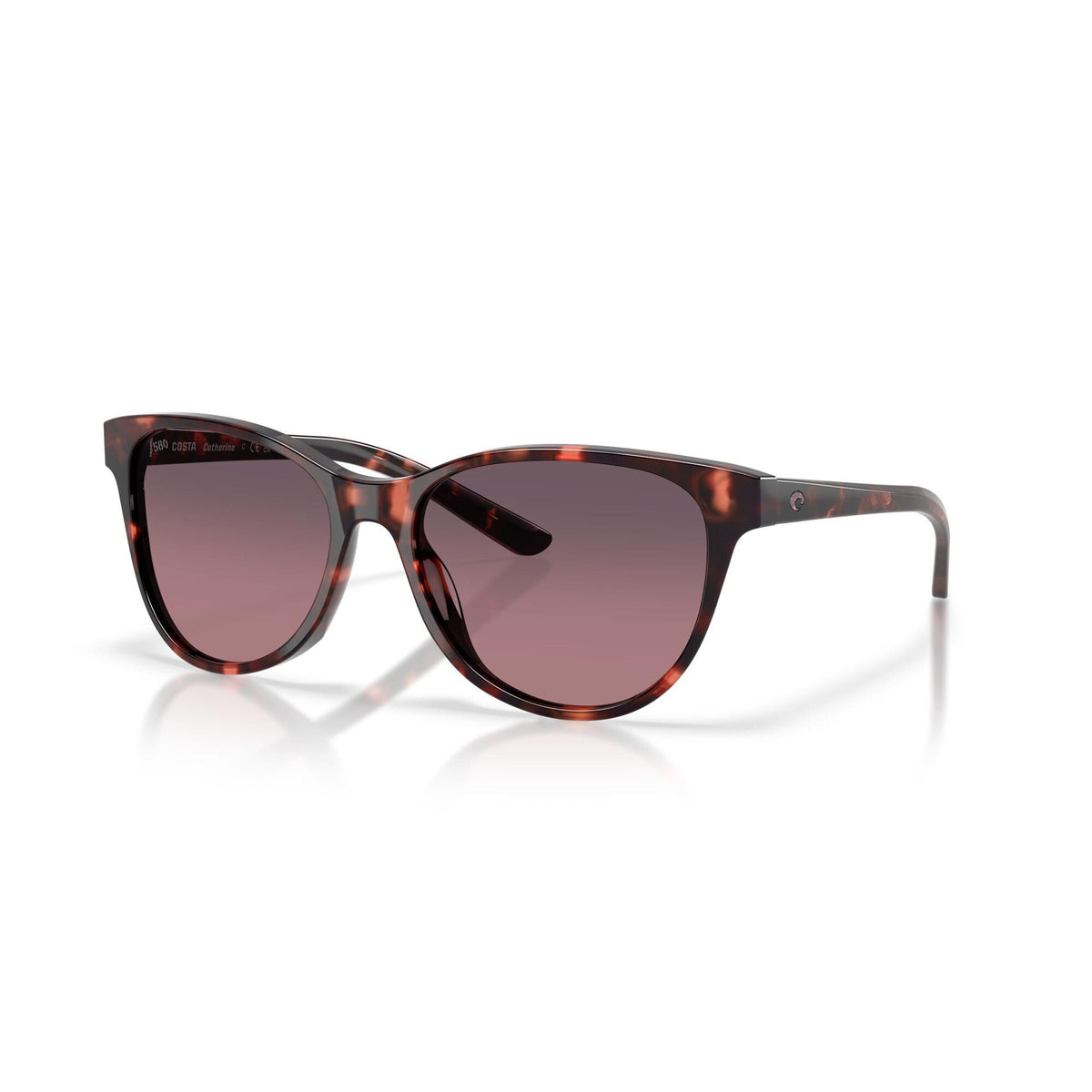 Costa Del Mar Catherine Sunglasses - (Frame) Sunset Tortoise; (Lens) Rose Gradient, 580G