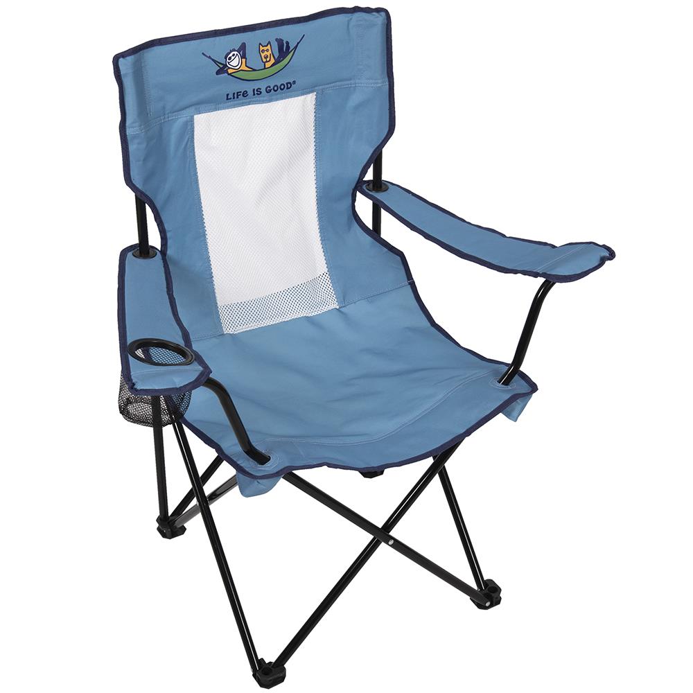 Life Is Good Mesh Back Quad Chair