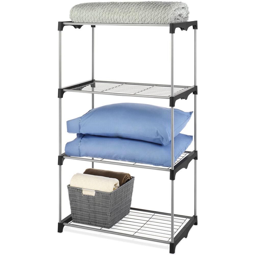 WHITMOR 4-tier Closet Shelves