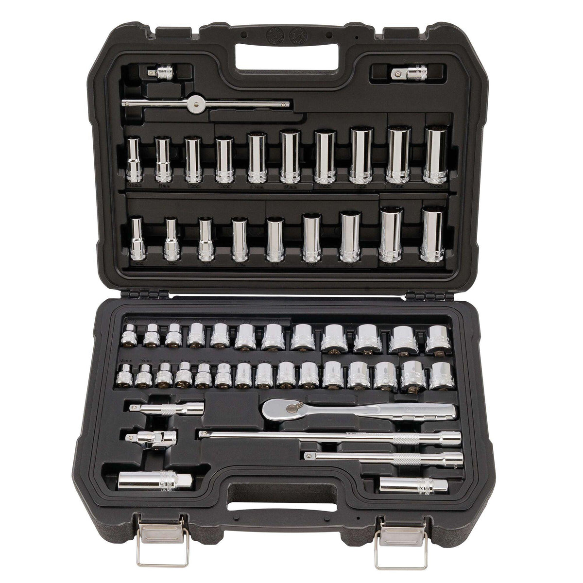 DeWalt 56 Piece 3/8" 6 & 12 Point Drive Combination Socket Set