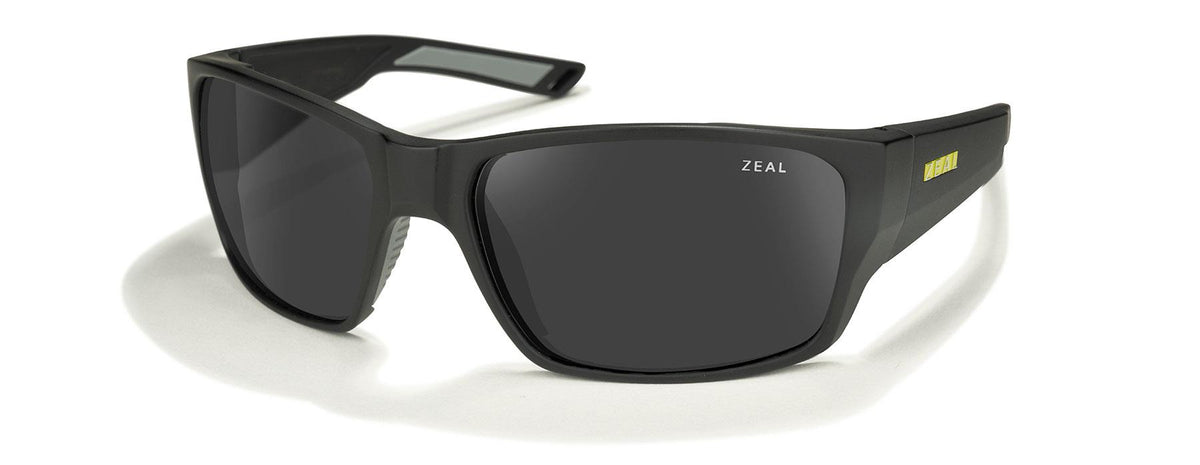 Zeal Optics Bucktail Matte Grey Ellume Polarized