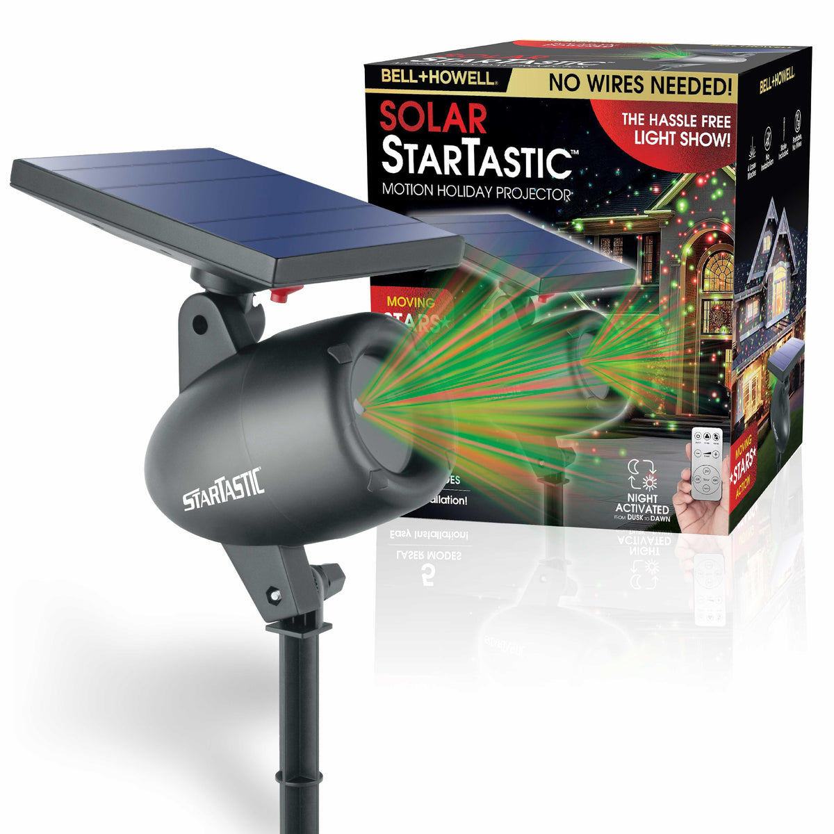 Bell + Howell Solar Startastics Outdoor LED Projector
