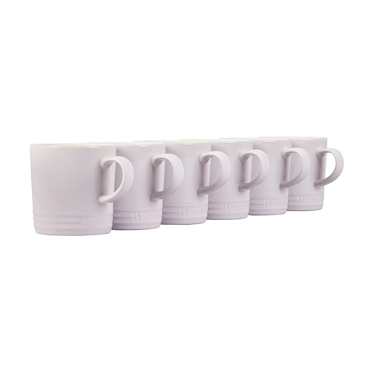 Le Creuset Set of 6 London Mug Set White