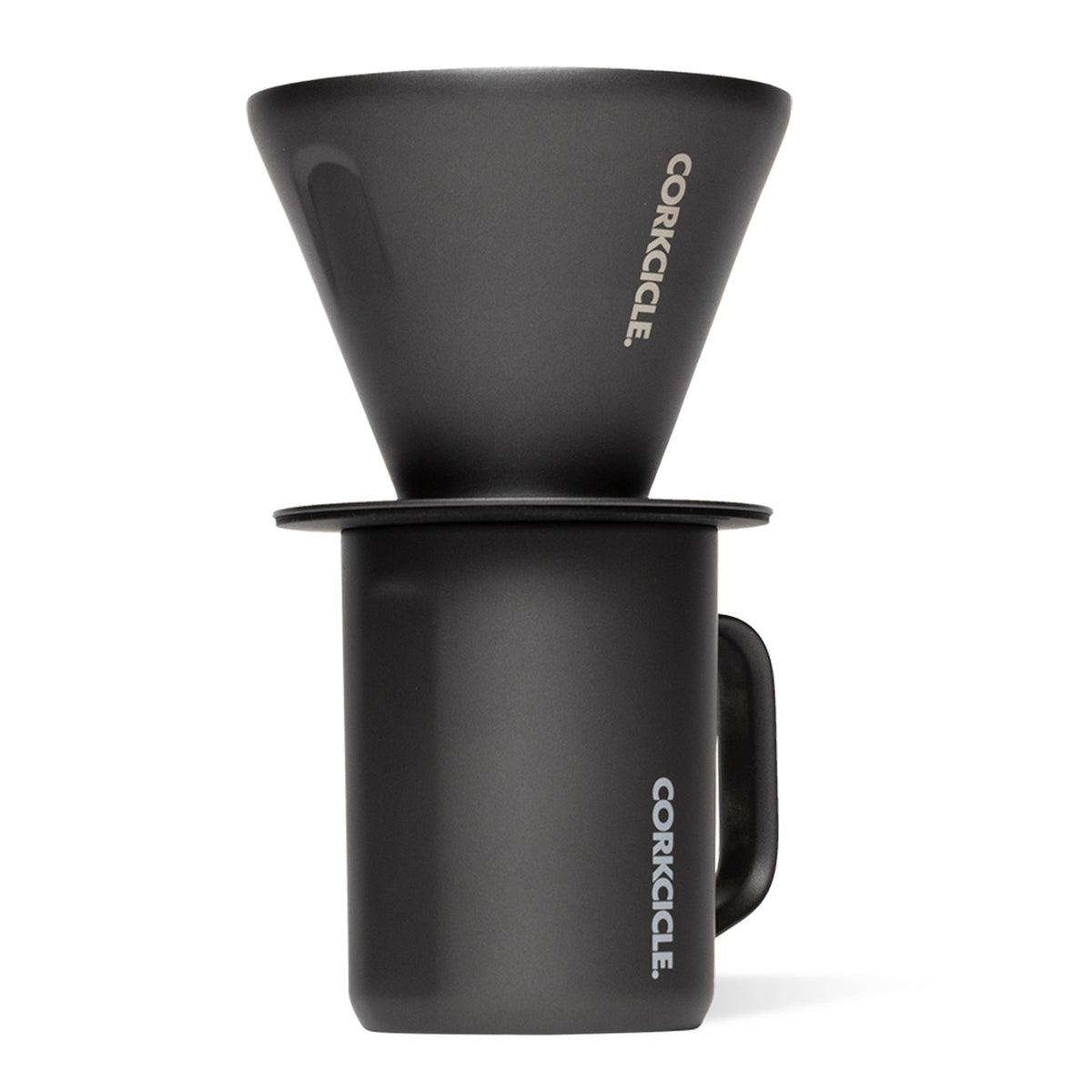 Corkcicle Pour-over Kit - Ceramic Slate