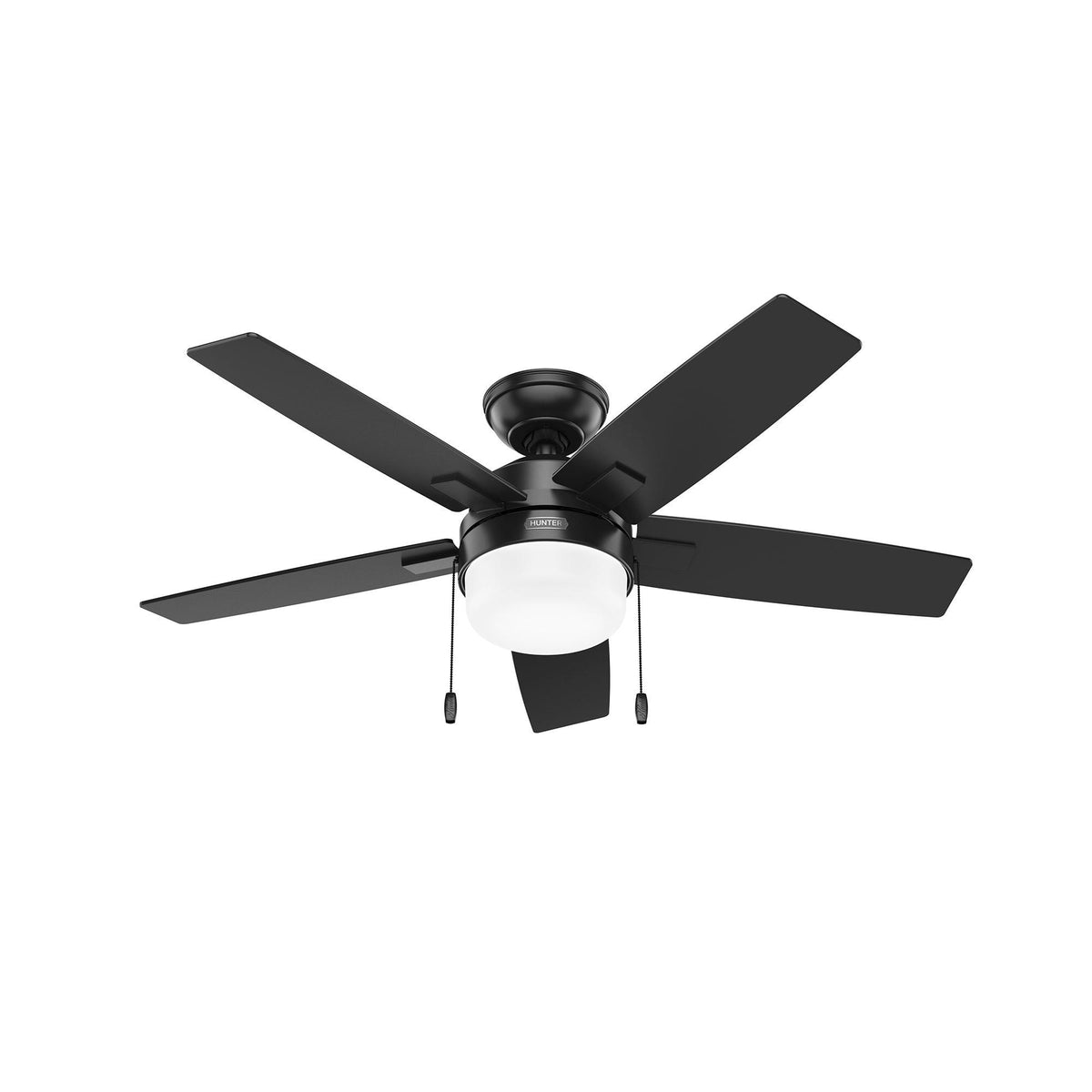 Hunter Anisten 44" Ceiling Fan w/ LED Light Matte Black