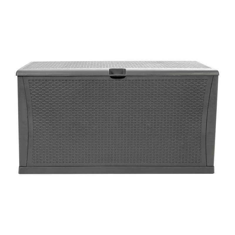 OSC Designs 120 Gal Plastic Deck Box: Black