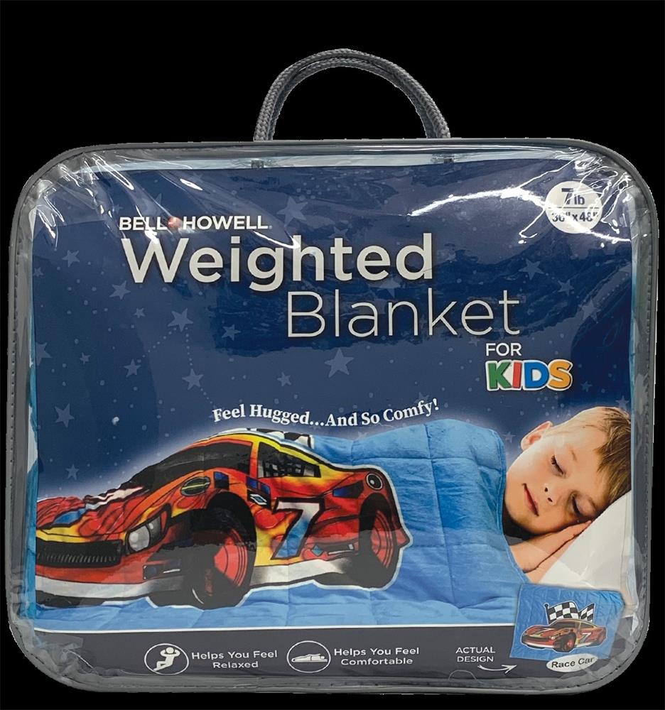 Bell + Howell Kids Weighted Blanket Size 8 LBS