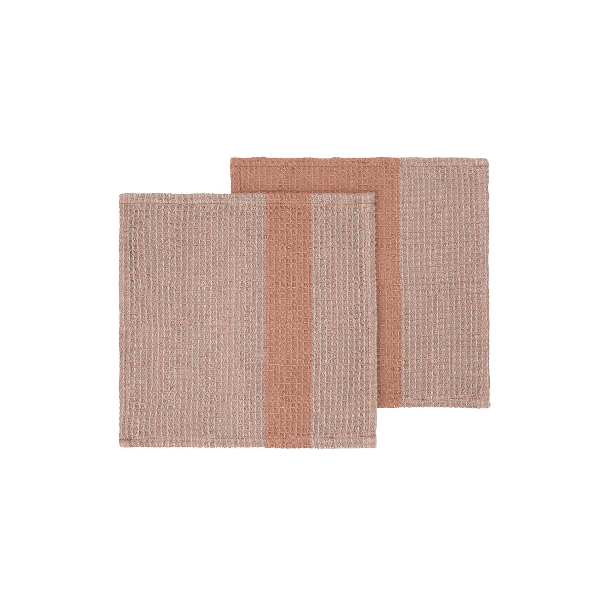 Blomus GANO Organic Cotton Waffle Dish Cloth Set of 2