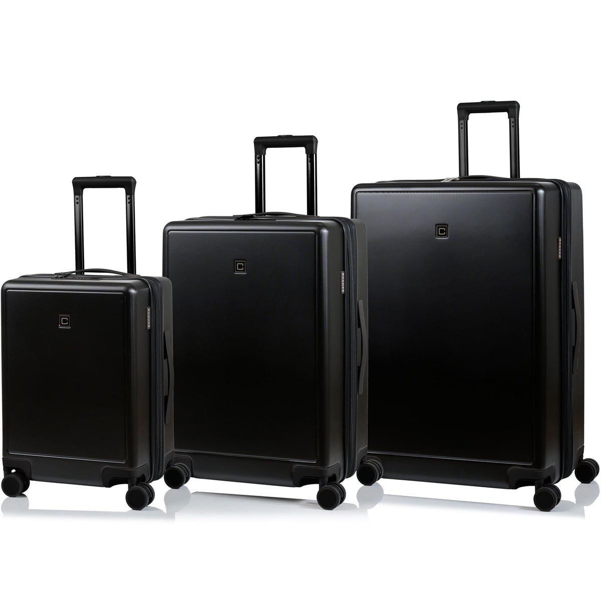 Champs Luggage Vintage Muse Hardside Luggage Set Size 3 Pieces