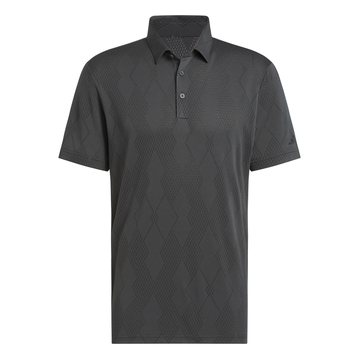 Adidas Ultimate365 Micro Texture Polo Shirt - Carbon/L
