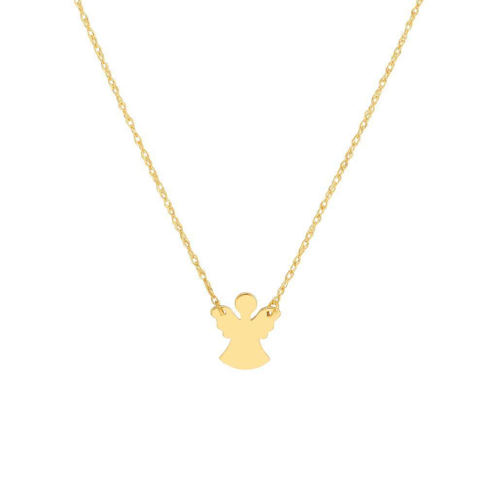 HAWLEY ST So You Mini Angel Adjustable 18" Necklace